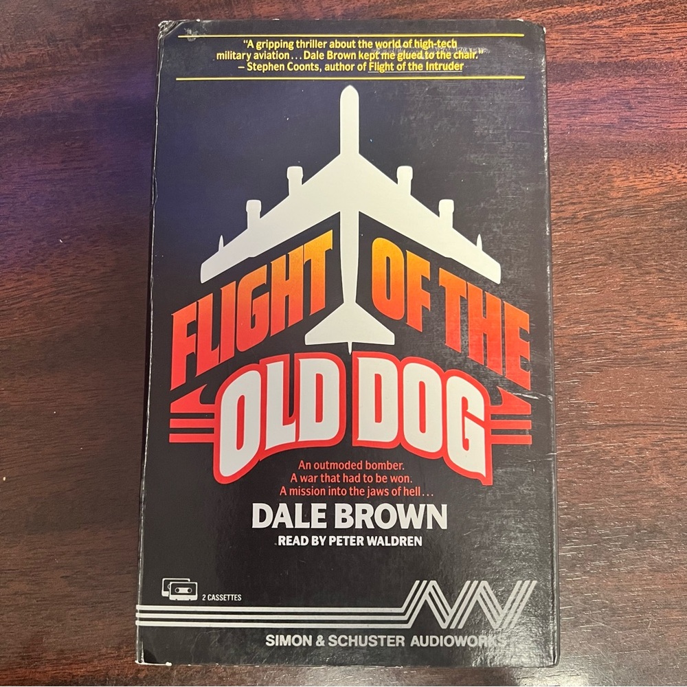 Flight of the Old Dog by Dale Brown Audiobook - Cassette Audio Book